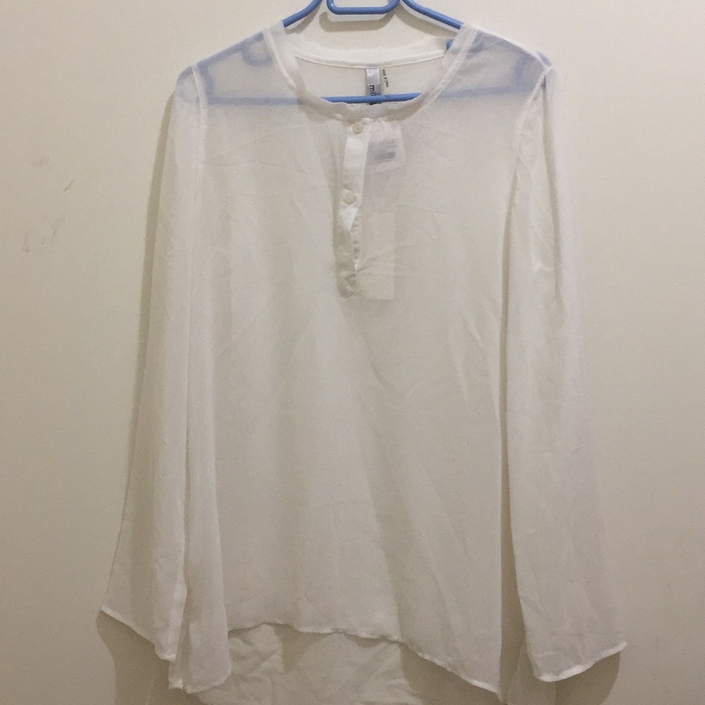 Miilla sheer blouse